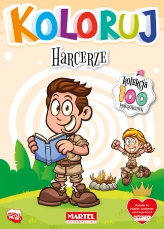 Harcerze. Koloruj - Opracowanie zbiorowe
