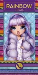 Rainbow High. Violet i Sunny. Książeczka telefon - Monika Kiersnowska