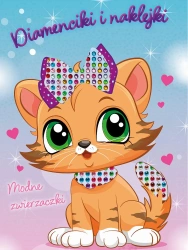 Diamenciki i naklejki. Modne zwierzaczki - praca zbiorowa