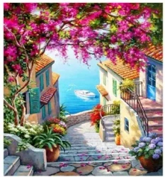 Diamentowa Mozaika Schody nad morzem NO-1008526 - Norimpex