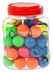 Piłka kauczukowa 32mm (60szt) - Merkpol