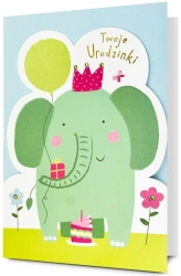 Karnet Urodziny - Pan Dragon