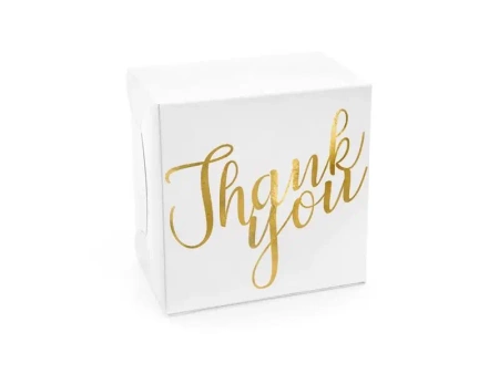 Ozdobne pudełka na ciasto 14x8,5x14cm - PartyDeco