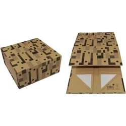 Pudełko tekturowe Geometric na magnes - Ziemia Obiecana