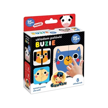 CzuCzu Układam połówki Buzie 15m+ - CzuCzu