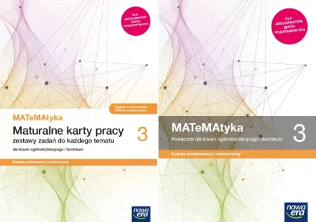 Matematyka 3 Podręcznik Karty pracy ZPiR Nowa Era - Praca zbiorowa