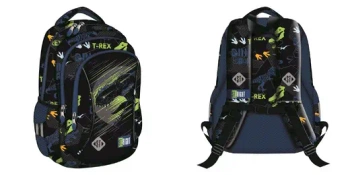 Plecak 3 komorowy 15. BP26 DINOSAUR