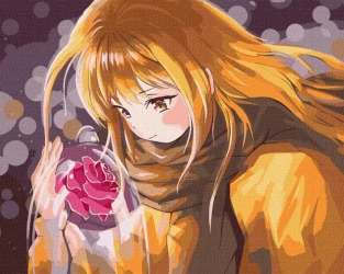 Malowanie po numerach - Promień szczęścia 40x50cm - Ideyka