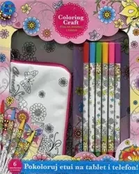 Zestaw do kolorowania Etui na tablet i telefon - praca zbiorowa