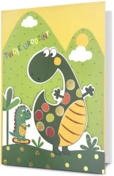 Karnet B6 Urodziny - Pan Dragon