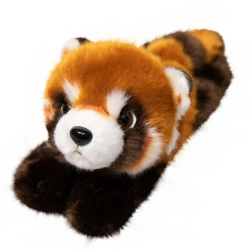 Brelok pluszowy Panda ruda 13cm - Leantoys