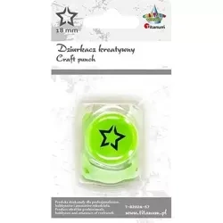 Dziurkacz z motywem 18mm gwiazda - Titanum