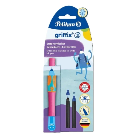 Pióro kulkowe Griffix Lovely Pink blister - PELIKAN