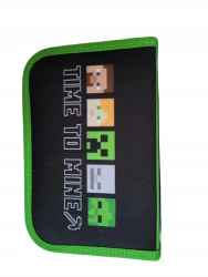 Piórnik Minecraft rozkładany pojedynczy Astra