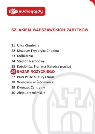 eBook Bazar Różyckiego. Szlakiem warszawskich zabytków - Ewa Chęć