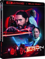 Tron. Ares. Steelbook, UHD 4K + Blu-ray