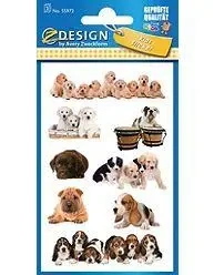 Naklejki tłoczone szczeniaki - Zdesign