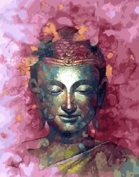 Malowanie po numerach Budda - TWOJE HOBBY plakaty