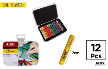 Pastele olejne 12 kolorów - Artix