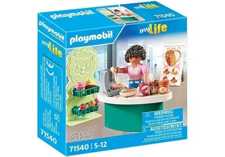Zestaw My Life 71540 Stoisko ze słodyczami - Playmobil
