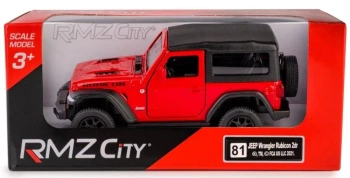 Jeep Wrangler Rubicon 2021 Soft Top czerwony - Daffi