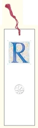 Zakładka do książki z anagramem Litera R - DaVinci