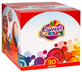 Klej biały szkolny 50g (30szt) - Sweet colours