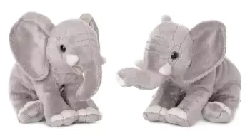 Słoń 18cm 2 wzory WWF - WWF Plush Collection