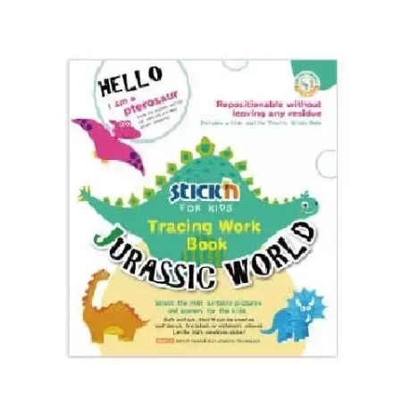 Książeczka do zabawy Park Jurajski MAPED - Stickn