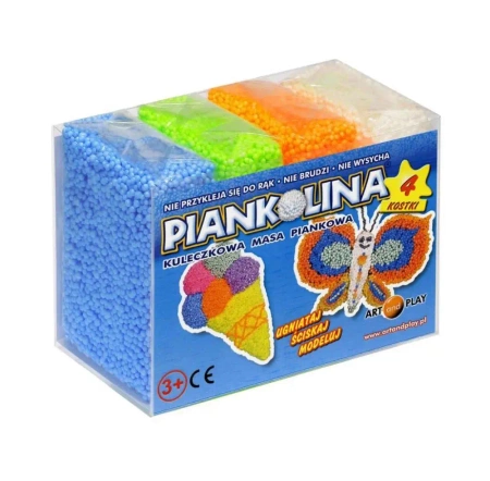 Piankolina 4 kostki niebieski - Art. and Play