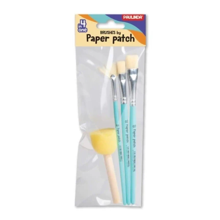 Zestaw decoupage Paper Patch - Pędzelki i gąbka - Strigo