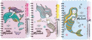 Notes na spirali z długopisem Mermaid 30K 81985 - Centrum