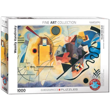 Puzzle 1000 Yellow Red Blue 6000-3271 - Eurographics