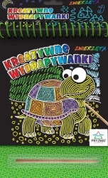 Kreatywne wydrapywanki zwierzęta - praca zbiorowa