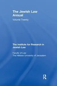 Jewish Law Annual Volume 20 - Lifshitz Berachyahu