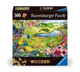 Puzzle drewniane 500 Dziki ogród - Ravensburger