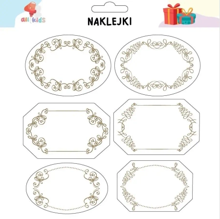 Naklejki na prezenty 5 - All4Kids