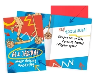 Karnet Urodziny - Kukartka