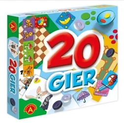 Gry rodzinne - zestaw 20 gier ALEX - Alexander