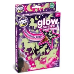 Świecące brokatowe jednorożce - Brainstorm