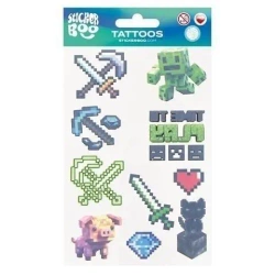 Tatuaże Pixel - Sticker Boo