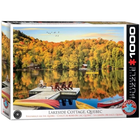Puzzle 1000 Quebec City -Chateau Frontenac 6000-5427 - Eurographics