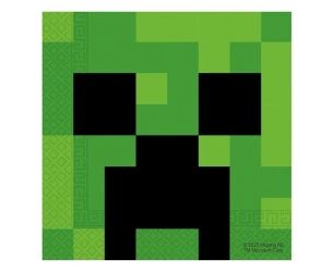 Serwetki papierowe Minecraft 33x33cm 20szt - Godan