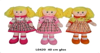 Lalka z głosem 40cm MIX - Sun-Day