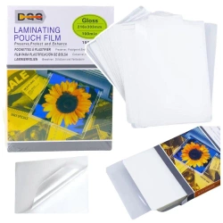 Folia do laminowania A4 100mic 100szt błyszcząca - Leantoys