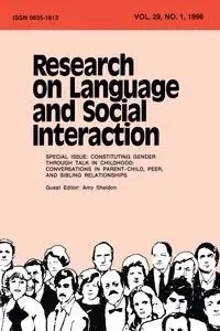 Constituting Gender Through Talk in Childhood - Sheldon Amy