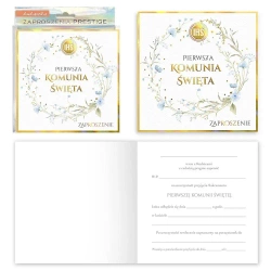 Zaproszenie Komunia (5szt) - Kukartka