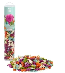 Tuba botaniczny mix 240 elementów - Plus-Plus