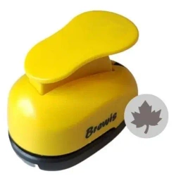 Dziurkacz ozdobny - Liść 7,6cm MIX - Brewis