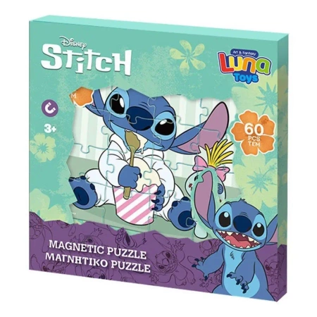 Puzzle magnetyczne Lilo&Stitch 60el - Diakakis